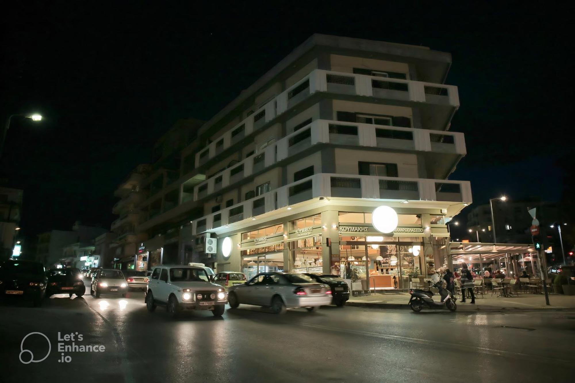 Onyx City Center Apartment With Parking 伊拉克利翁 外观 照片