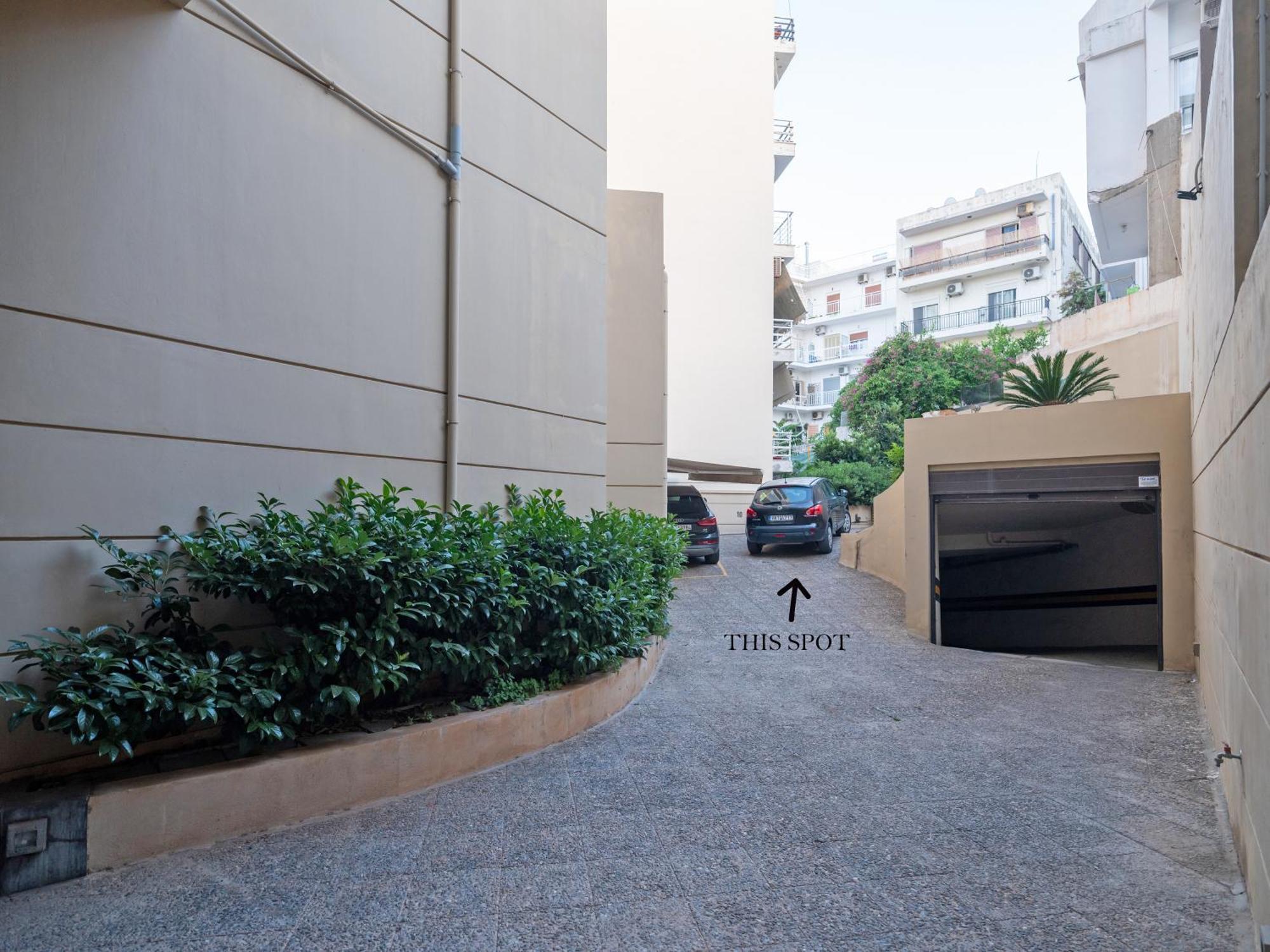 Onyx City Center Apartment With Parking 伊拉克利翁 外观 照片